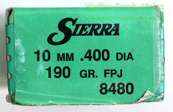 Sierra Bullets, Santa Fe FFW-Geschosse 10mm/.400 – Bild 2