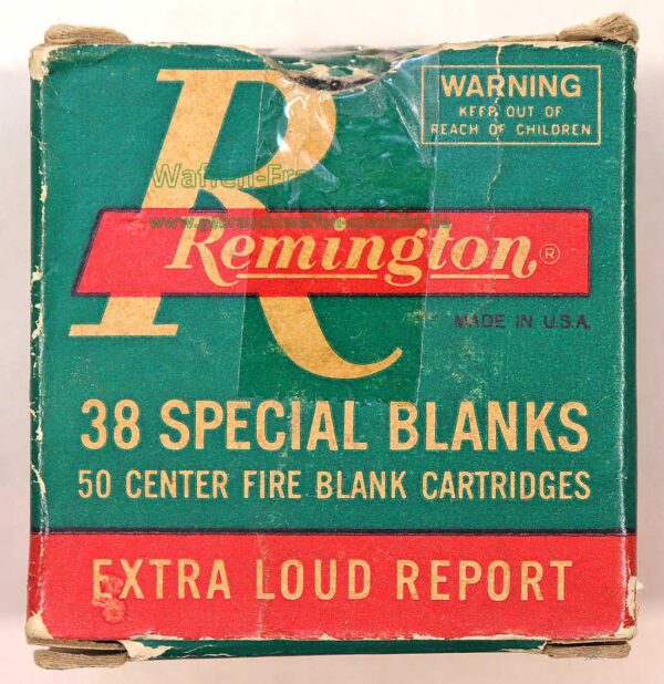 Remington - USA Revolverpatronen .38 Spec. Blanks/Platz