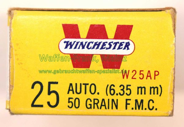 Winchester - USA Pistolenpatronen .25 ACP/6,35 mm – Bild 2