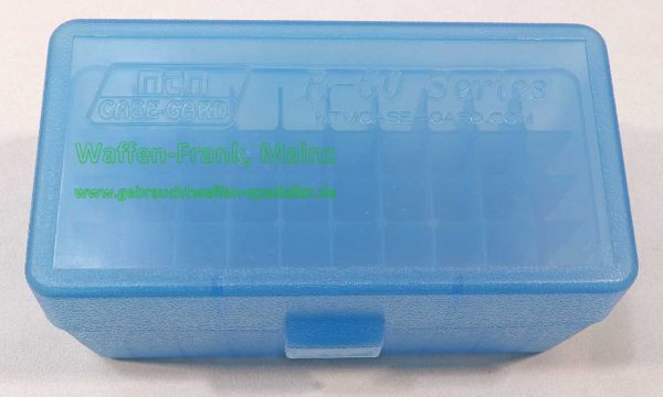 MTM Products Company USA Patronenbox RS-S-50 blauklar – Bild 2