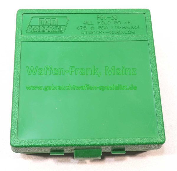 MTM Products Company USA Patronenbox P64-50 grün – Bild 2