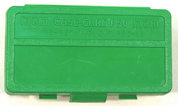 MTM Products Company USA Patronenbox P50-38 grün