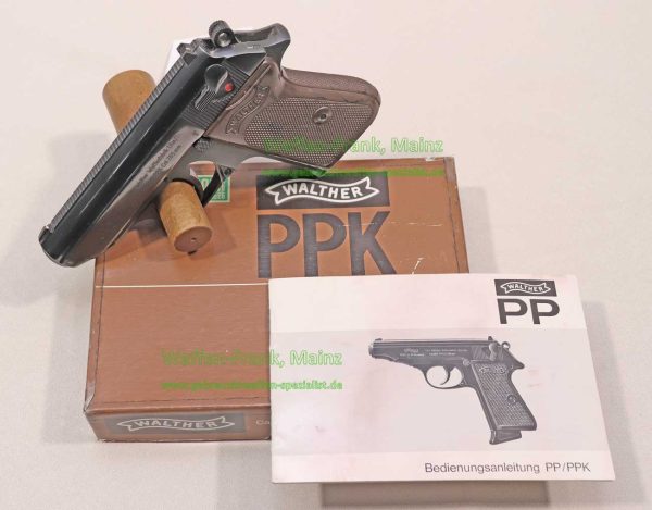 Walther - Ulm Pistole PPK/Stahl 7,65mmBrowning