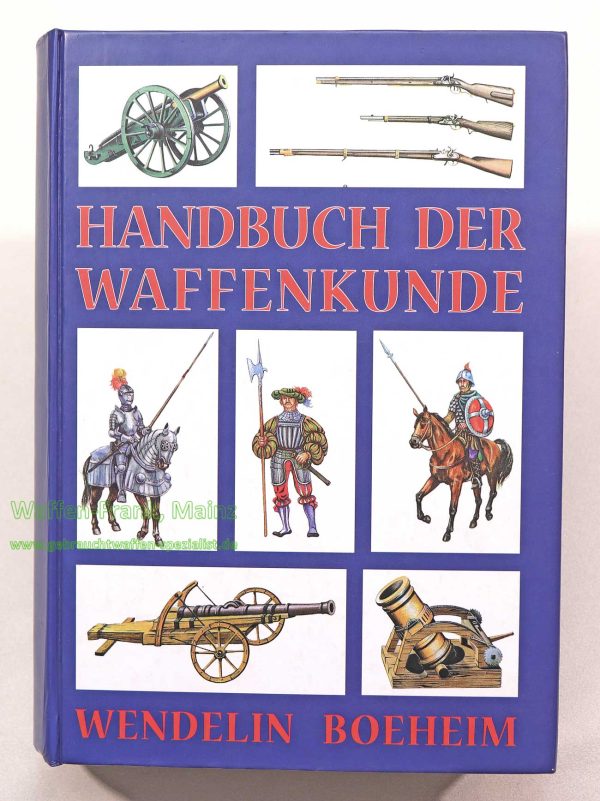 Reprint Verlag Leipzig Buch -Handbuch d. Waffenkunde-