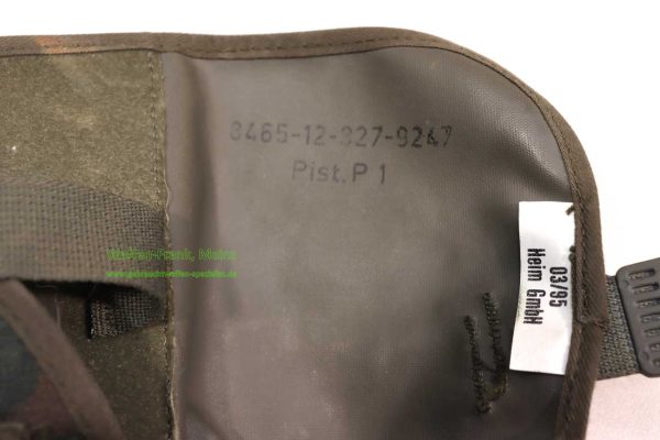 Deutsch Diverse Pistolen-Tasche BW/Flecktarn für Pistole P1 – Bild 4