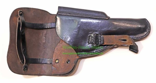 Deutsch, Herst. unbekannt Lederholster BW P1 schwarz – Bild 4