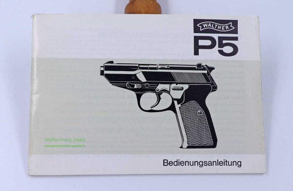 Walther - Ulm Bedienungsanleitung, Original Mod. P5