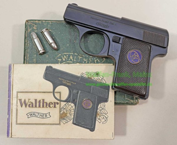 Walther - Zella-Mehlis Pistole Mod. 9/a 6,35mmBrowning