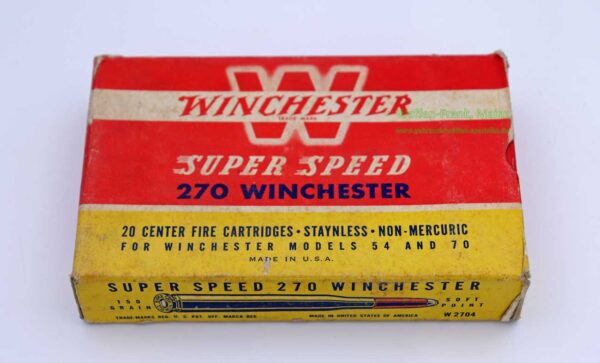 Winchester - USA Büchsenmunition .270Win