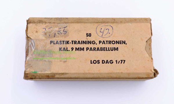 Dynamit Nobel Manöver Training Patronen 9mmLuger/Parabellum/9x19