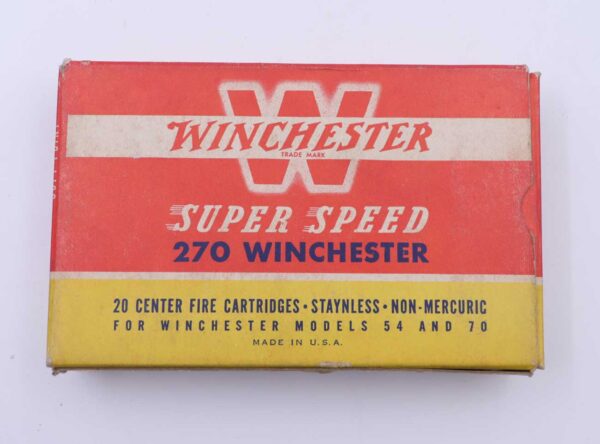 Winchester - USA Büchsenpatronen .270 Win.