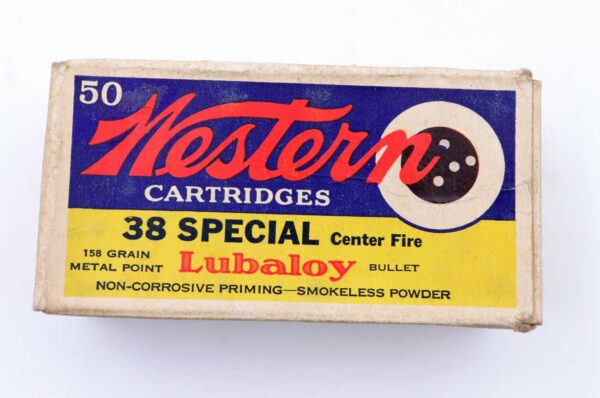 Wester Cartridge Company, USA Revolvermunition .38Special