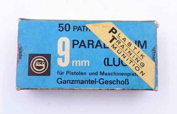 Geco - Fürth Pistolenmunition 9mmLuger/Parabellum/9x19