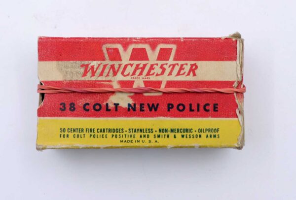 Winchester - USA Revolvermunition .38Colt New Police