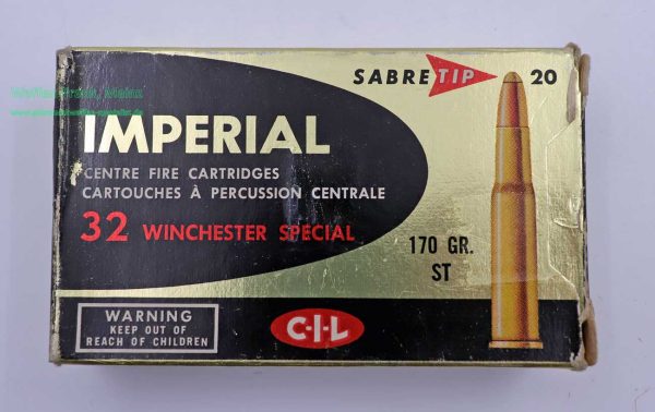 Imperial, Canada Büchsenpatronen .32 Win Special