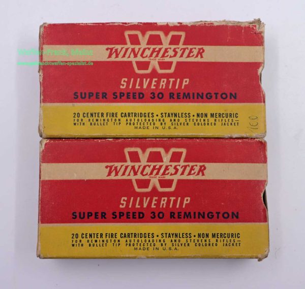 Winchester - USA Büchsenpatronen .30 Remington