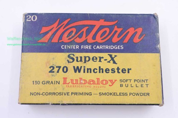 Wester Cartridge Company, USA Büchsenpatronen .270Win