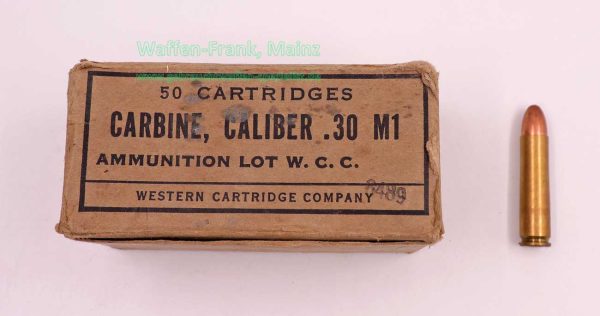 Wester Cartridge Company, USA Büchsenpatronen .30Carbine/M1