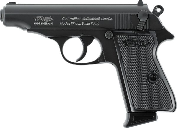 Umarex Walther PP BLK 9mm P.A.K.