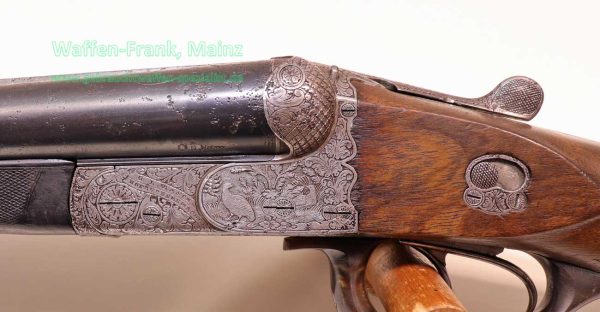 Rasch - Braunschweig Mod. Luxus Jagd 12/67,5 Nitro – Bild 3