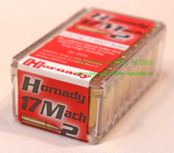 Hornady / USA Büchsenpatronen 17Mach2 .17 HMR M2