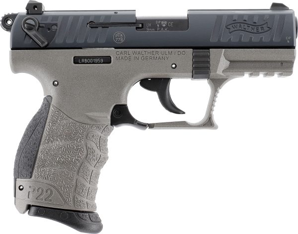 Umarex Walther P22Q Meteor Gray 9mmPAK – Bild 2