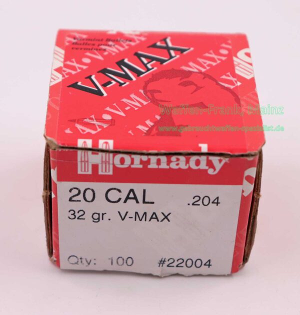 Hornady / USA Büchsengeschosse .20 (.204)