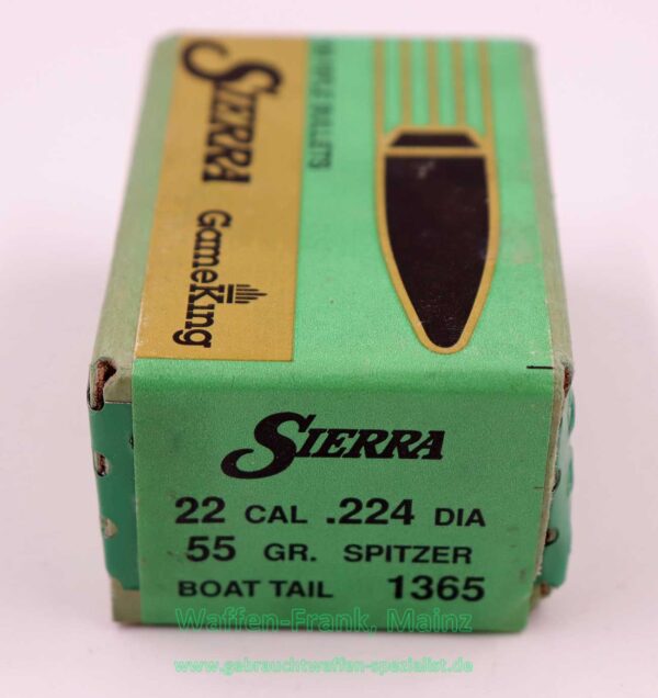 Sierra Bullets, Santa Fe Büchsengeschosse .22 (.224)