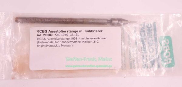 RCBS Ausstoßerstange m. Kalibrierer .310