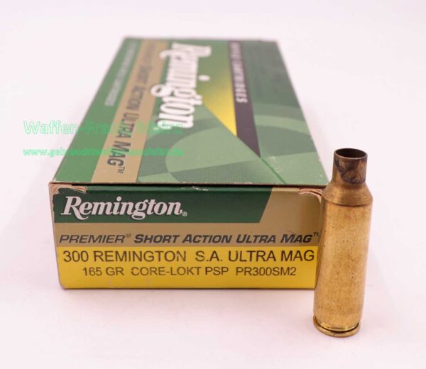 Remington - USA Langwaffenhülsen, gebraucht Kal. .300 Rem. S.A. Ultra Mag