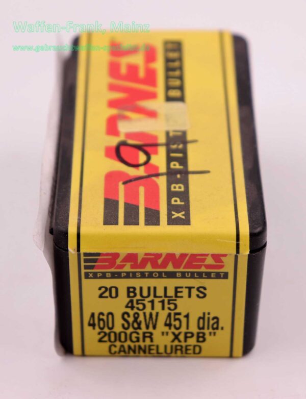 Barnes Bullets FFW-Geschosse, Anbruch .451, 200gr, bleifrei