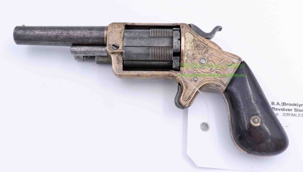 B.A.(Brooklyn Arms & Co) N.Y. Revolver Slocum Patent 1863 .32RF(Blackpowder) – Bild 2