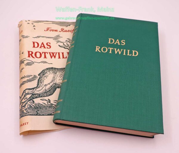 Paul Parey, Hamburg und Berlin Das Rotwild F. von Raesfeld