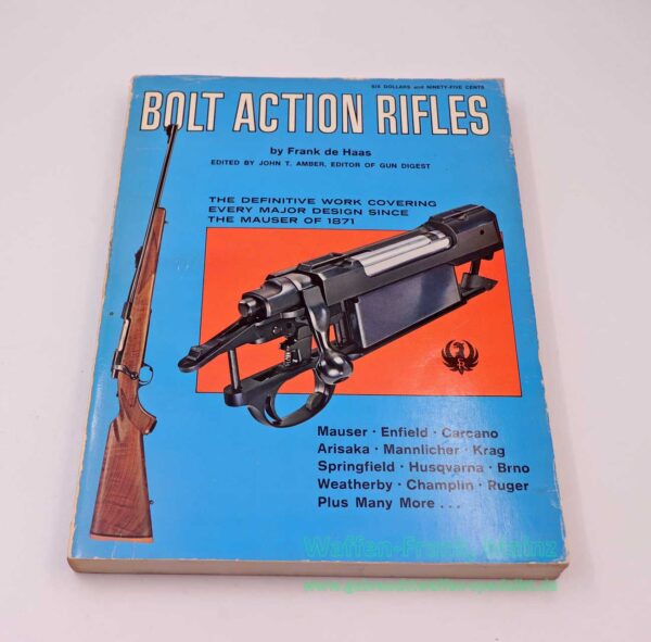 Gun Digest Books Buch Bolt Action Rifles by Frank de Haas