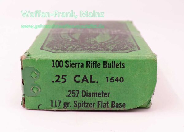 Sierra Bullets, Santa Fe Büchsengeschosse .25 (.257)