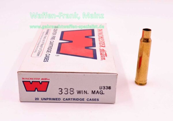 Winchester - USA Langwaffenhülsen .338 Win. Mag.